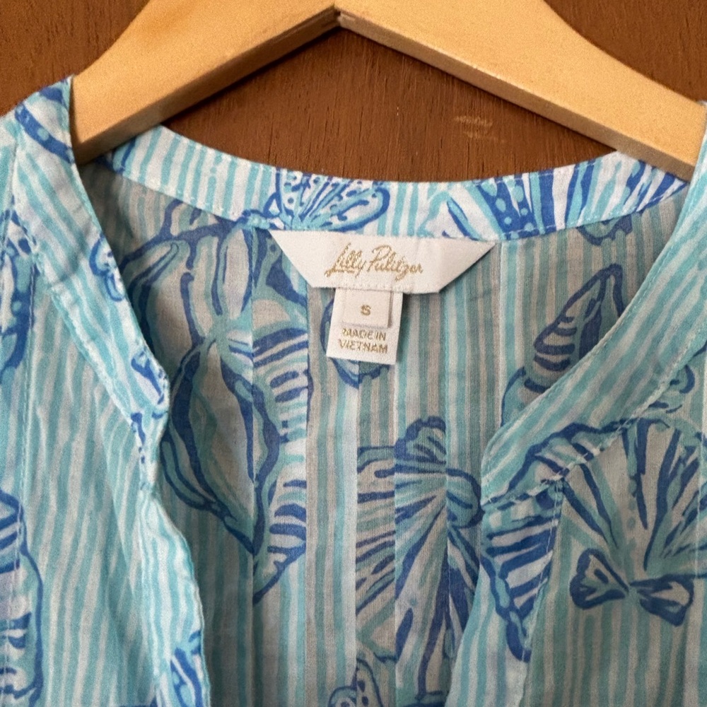 Lilly Pulitzer Féria tiered cover up dress - Picture 4 of 6